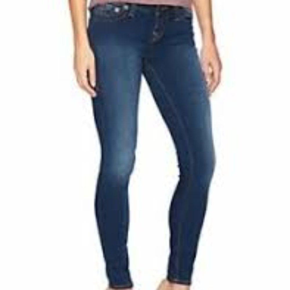 True Religion Victoria Skinny, Mid Rise, Made in the USA, 26x33, EUC, $288 MSRP